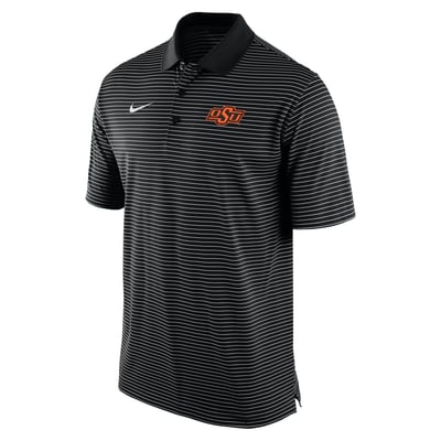 Oklahoma State Cowboys Nike Dri-FIT Tour Polo - Black