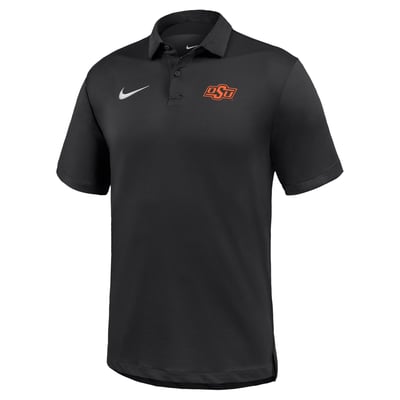 Oklahoma State Cowboys Nike Dri-FIT Tour Polo - Black