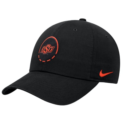  Oklahoma State Cowboys Nike Primetime Basketball Club Adjustable Hat - Black