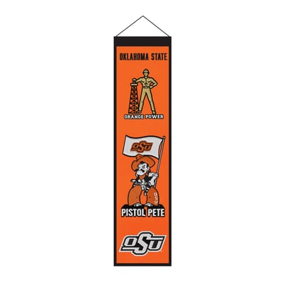 Oklahoma State Cowboys 8" x 32" Icons Banner