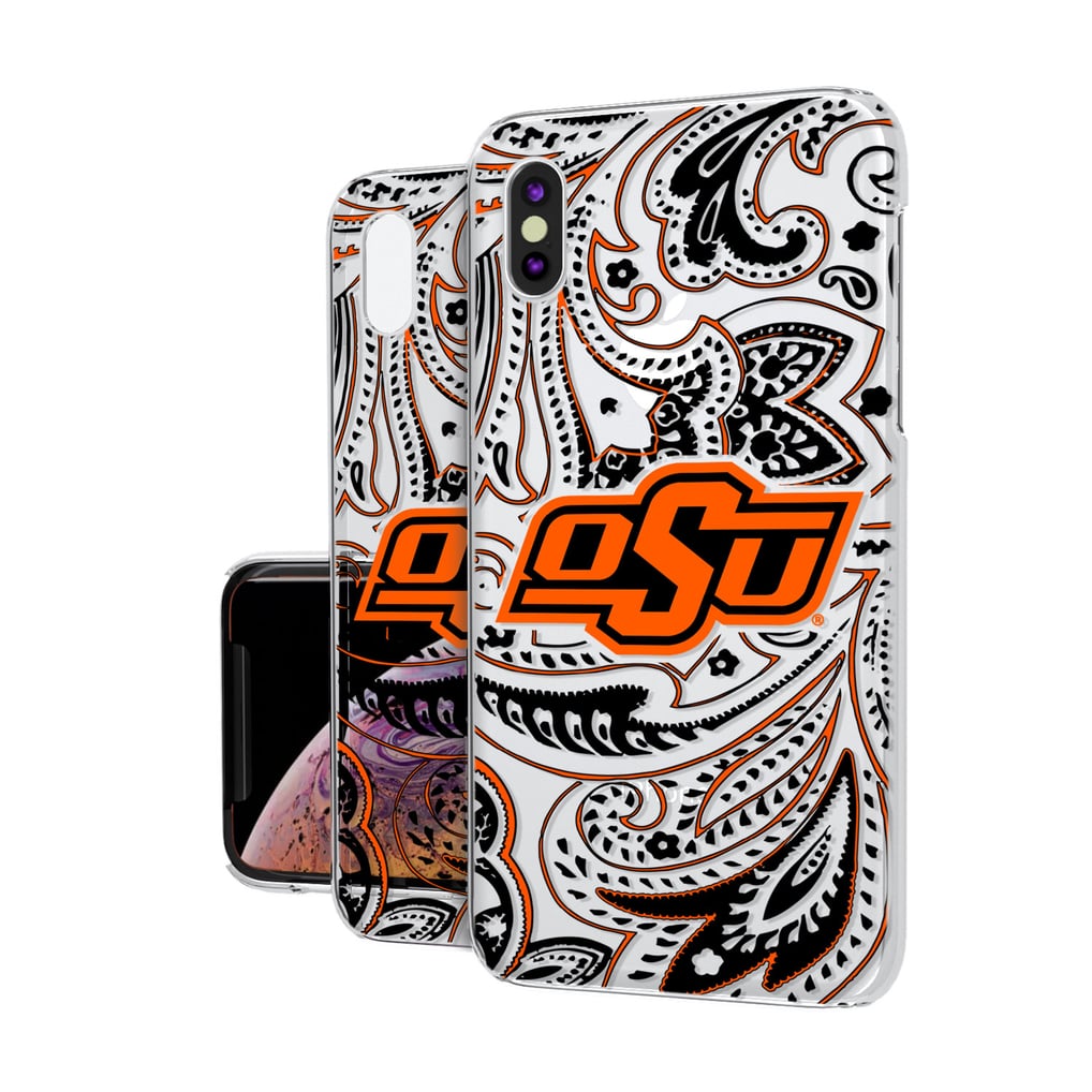 Oklahoma State Cowboys iPhone Paisley Design Clear Case
