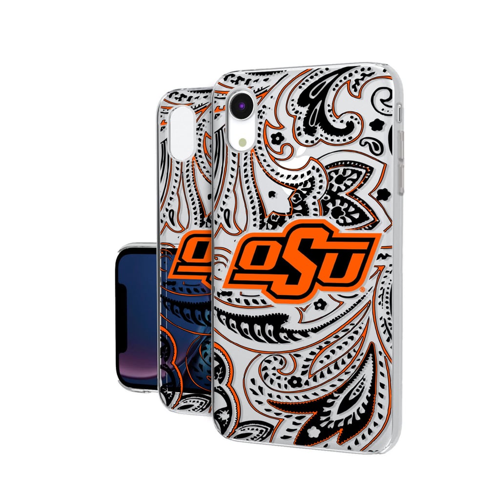 Oklahoma State Cowboys iPhone Paisley Design Clear Case