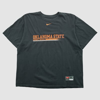 Oklahoma State Cowboys Nike 2000s T-shirt - Black - 2XL by Fanatics Real Vintage