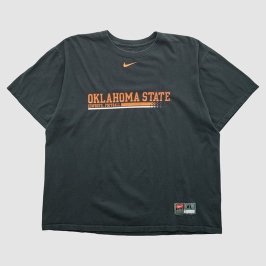Oklahoma State Cowboys Nike 2000s T-shirt - Black - 2XL by Fanatics Real Vintage