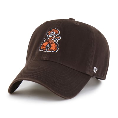  Oklahoma State Cowboys '47 Unisex Vault Clean Up Adjustable Hat - Brown