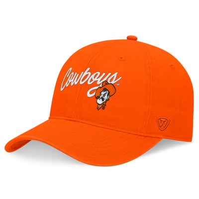  Oklahoma State Cowboys Top of the World Women's Heritage CeeCee Adjustable Hat - Orange