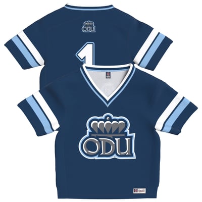 Old Dominion Monarchs GameDay Greats Infant Lightweight Collegiate Football Fashion Jersey - Blue
