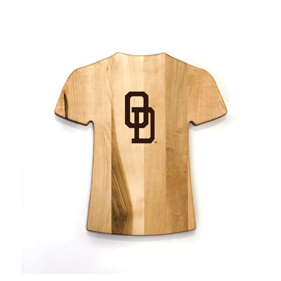 Old Dominion Monarchs Jardine Baseball BBQ Jersey Style Cutting Board