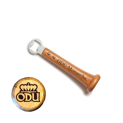 Old Dominion Monarchs Jardine Baseball BBQ Pickoff Bottle Opener