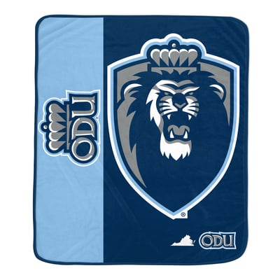 Old Dominion Monarchs Pegasus Endzone 50" x 60" Ultra Soft Throw Blanket
