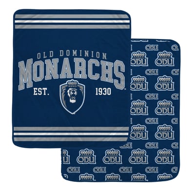 Old Dominion Monarchs Pegasus Legacy Arch Double-Sided 60" x 70" Blanket