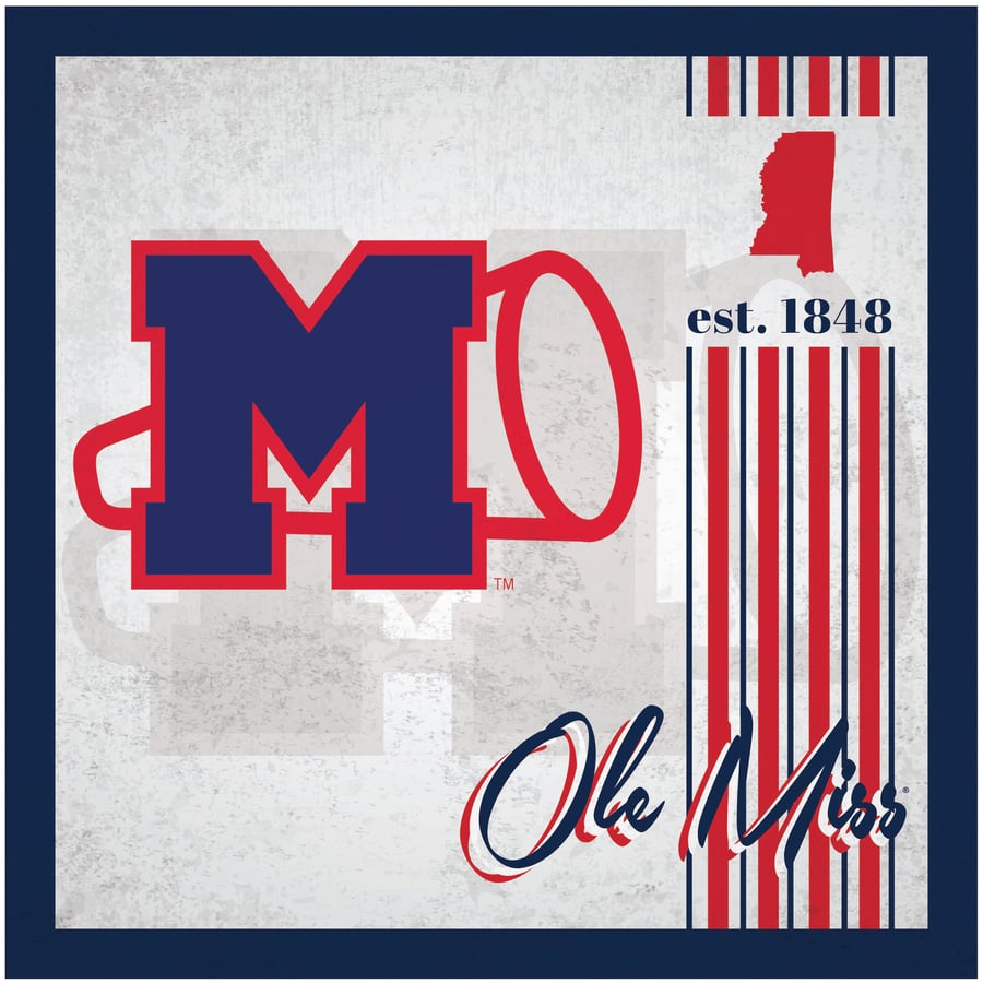 Ole Sign Ole Miss M Logo