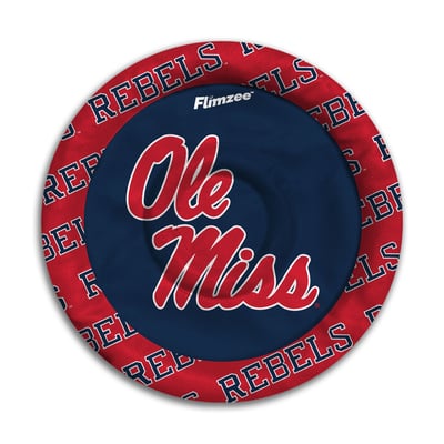 Ole Miss Rebels Fanpoint Flimzee Bean Bag Flying Disc