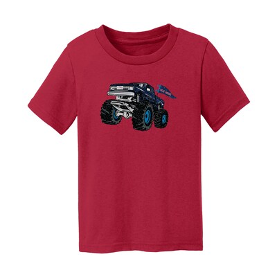 Ole Miss Rebels Chad & Jake Infant Monster Truck T-Shirt - Red