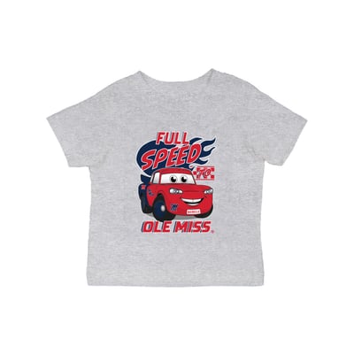 Ole Miss Rebels Vive La Fete Infant Full Speed T-Shirt - Gray