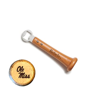 Ole Miss Rebels Jardine Baseball BBQ Pickoff Bottle Opener