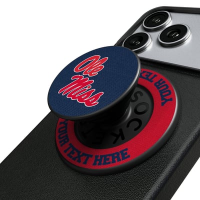 Ole Miss Rebels Keyscaper Personalized PopSockets Magnetic Phone Grip & Stand