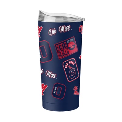  Ole Miss Rebels Logo Brands 20oz. Dreamweave Powder Coat Tumbler