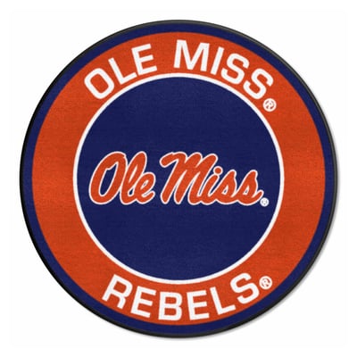 Ole Miss Rebels Logo Brands 27" Diameter Roundel Mat