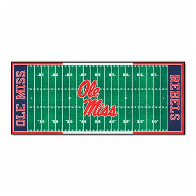 Ole Miss Rebels Logo Brands 30" x 72" Football Field Runner