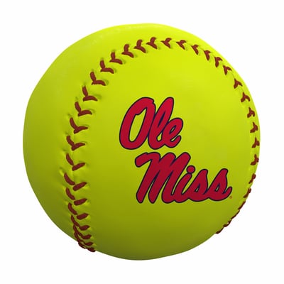 Ole Miss Rebels Logo Brands Softball