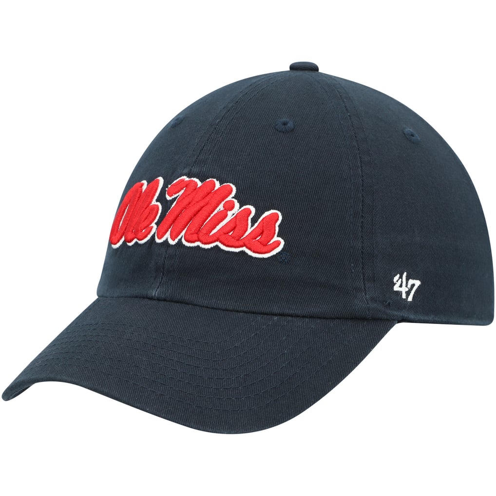 Ole Miss Rebels '47 Clean Up Adjustable Hat - Navy
