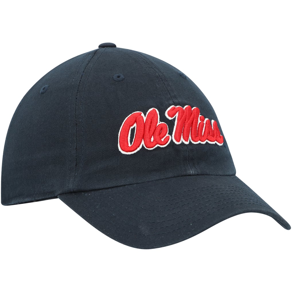 Ole Miss Rebels '47 Clean Up Adjustable Hat - Navy