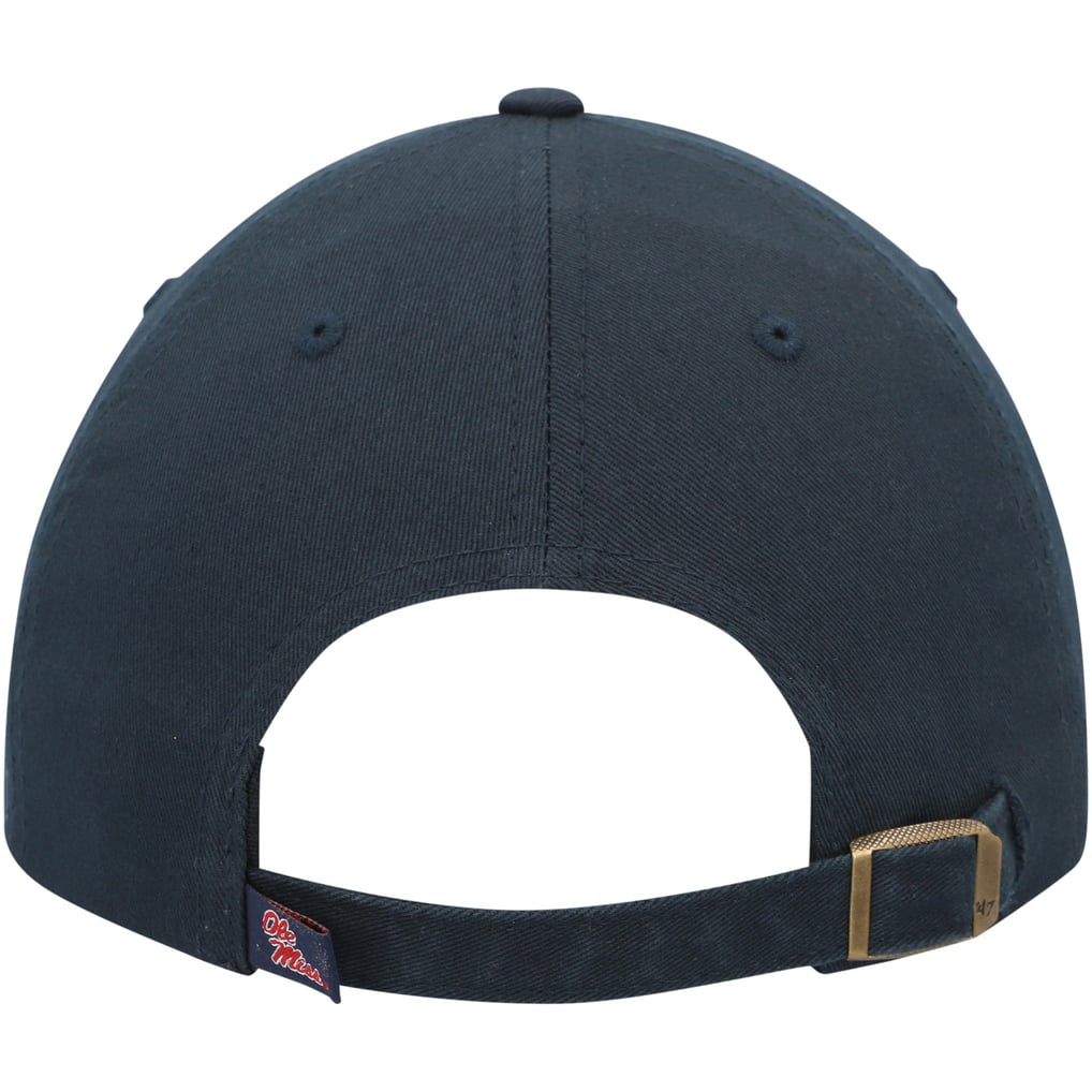 Ole Miss Rebels '47 Clean Up Adjustable Hat - Navy