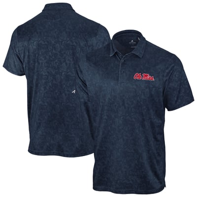 Ole Miss Rebels Antigua Lush Polo - Navy