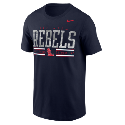Ole Miss Rebels x Realtree Nike T-Shirt - Navy