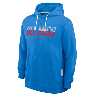 Ole Miss Rebels Nike 2026 Sideline Standard Issue Dri-FIT Hoodie - Powder Blue