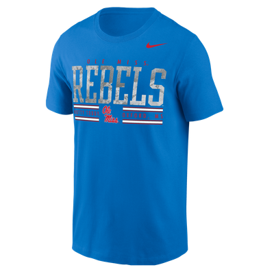 Ole Miss Rebels x Realtree Nike T-Shirt - Powder Blue