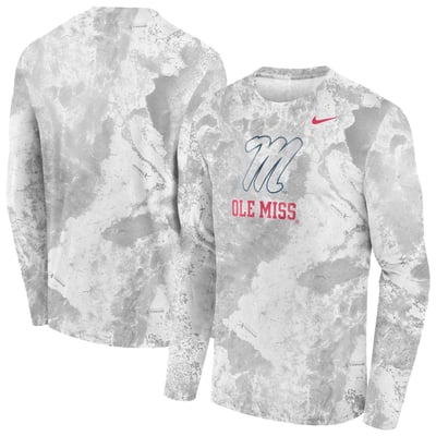Ole Miss Rebels x Realtree Nike Dri-FIT Legend Long Sleeve T-Shirt - White