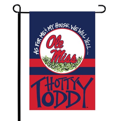 Ole Miss Rebels 12" x 18" Mascot Double-Sided Garden Flag