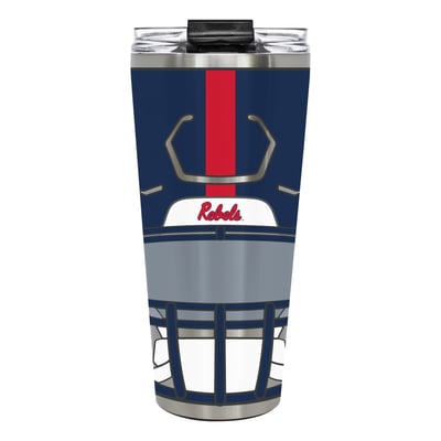 Ole Miss Rebels 32oz. Helmet Big Slim Tumbler