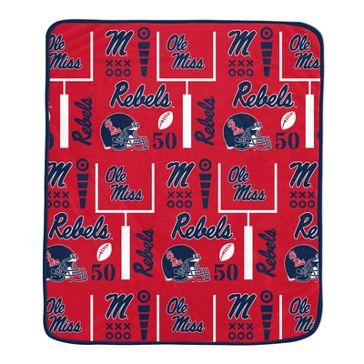 Ole Miss Rebels Pegasus Team Spirit 60" x 70" Ultra Soft Blanket