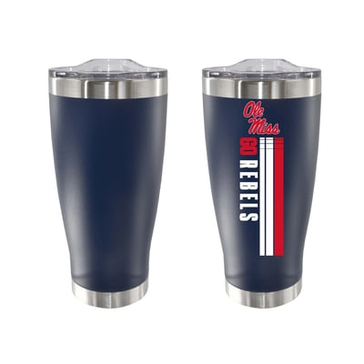 Ole Miss Rebels The Memory Company 20oz. Let's Go Stainless Steel Tumbler