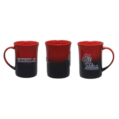 Ole Miss Rebels The Memory Company Two-Pack 15oz. Ceramic Ombre Mug Set