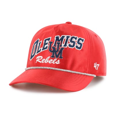 Ole Miss Rebels '47 Women's Glitter Hitch Adjustable Hat - Red