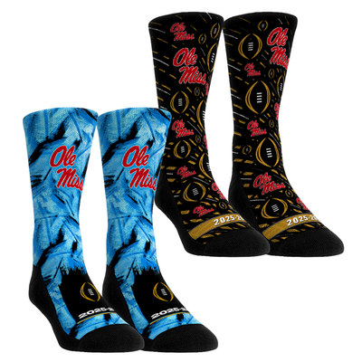  Ole Miss Rebels Rock Em Youth 2025-26 College Football Playoff Two-Pack Crew Sock Set