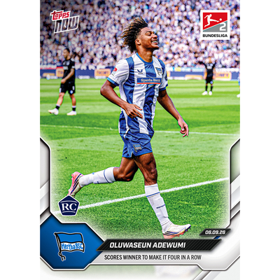 Oluwaseun Adewumi - 2026-27 Bundesliga Topps NOW® - Card 15
