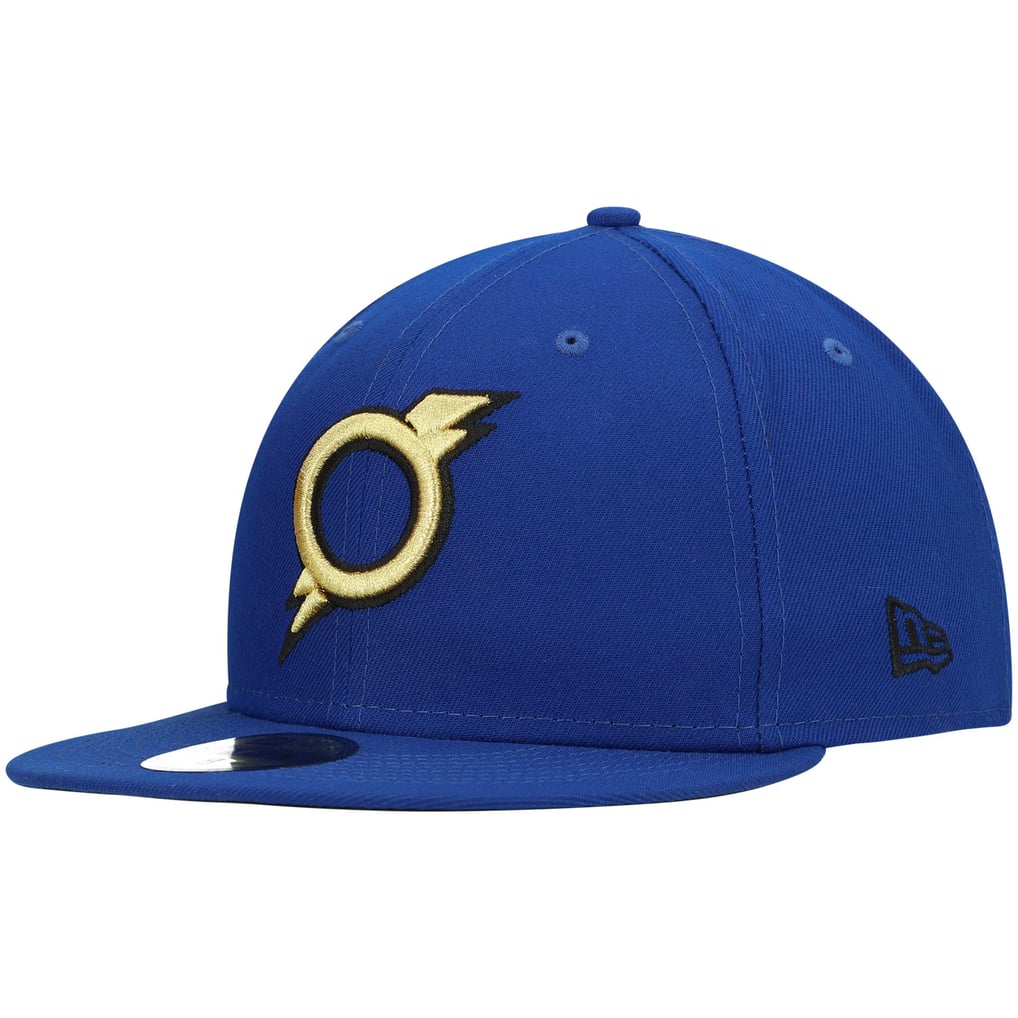 Omaha Storm Chasers New Era Authentic Collection Team Alternate 59FIFTY Fitted Hat - Blue