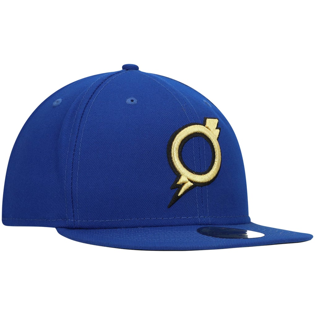 Omaha Storm Chasers New Era Authentic Collection Team Alternate 59FIFTY Fitted Hat - Blue
