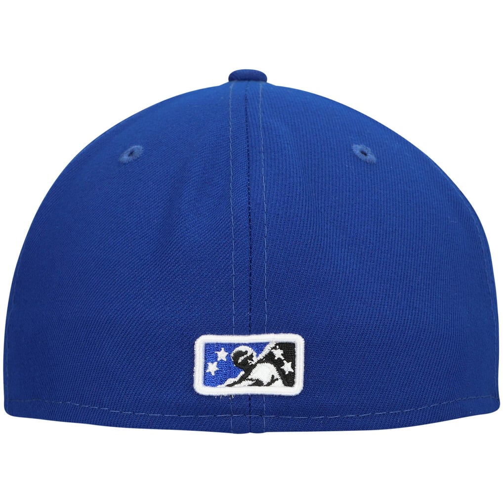 Omaha Storm Chasers New Era Authentic Collection Team Alternate 59FIFTY Fitted Hat - Blue