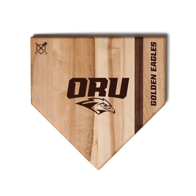 Oral Roberts Golden Eagles Jardine Baseball BBQ 17'' x 17'' Home Plate Cutting Board