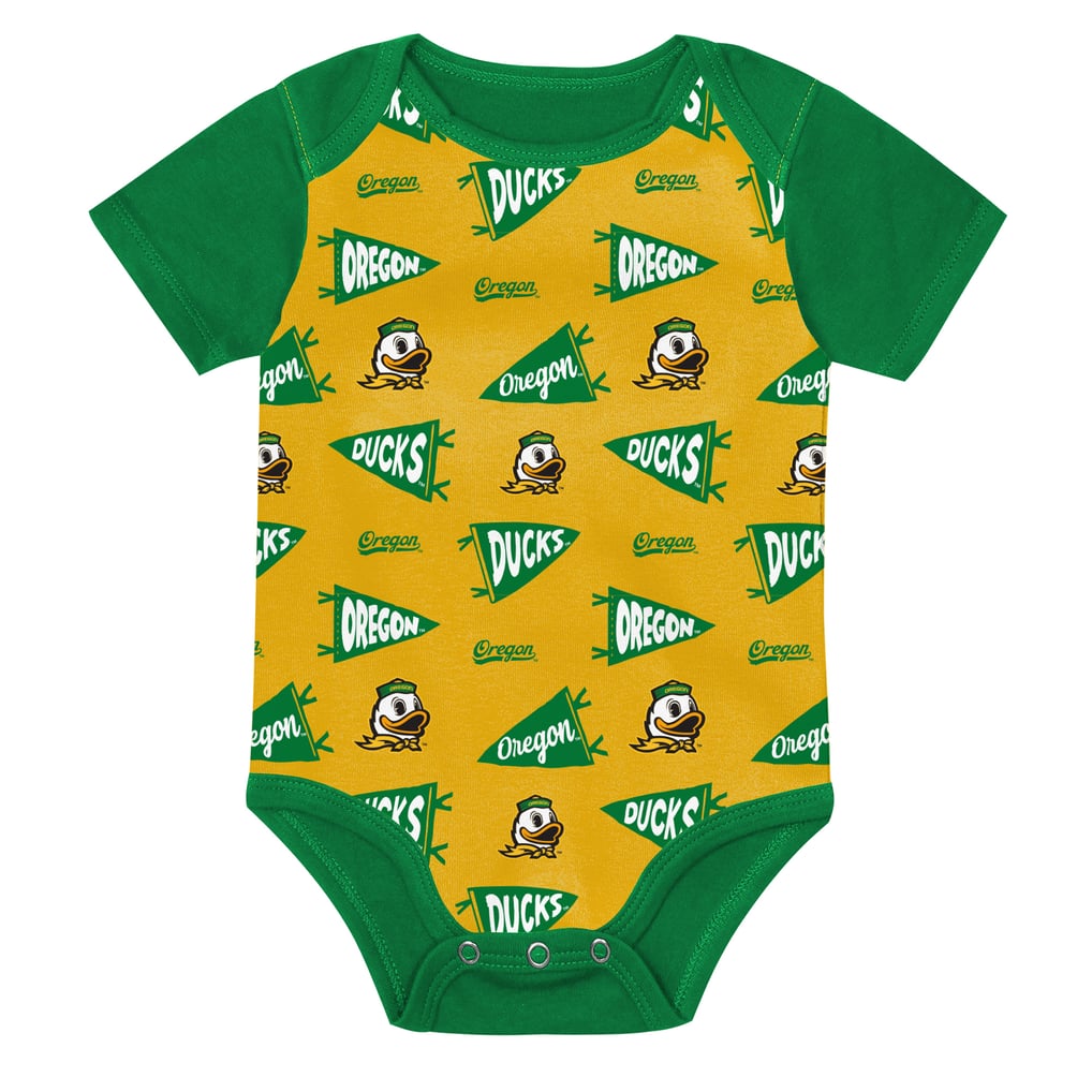 Oregon Ducks Outerstuff Infant Star Player Three-Piece Bodysuit Set