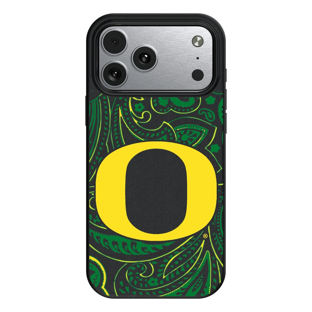Oregon Ducks Keyscaper Paisley iPhone Magnetic Bump Case