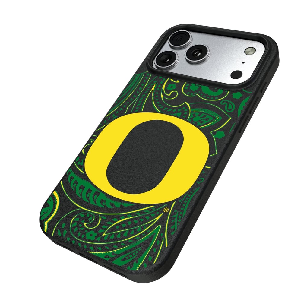 Oregon Ducks Keyscaper Paisley iPhone Magnetic Bump Case