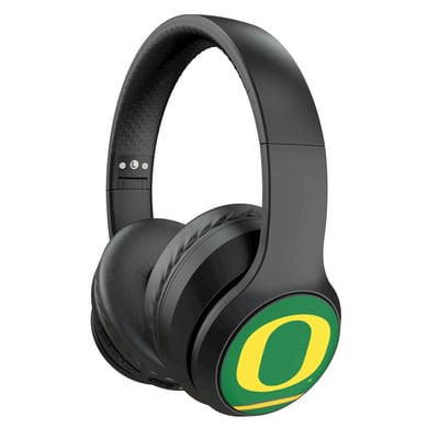 Oregon Ducks Keyscaper Stripe Wireless Bluetooth Headphones With Case