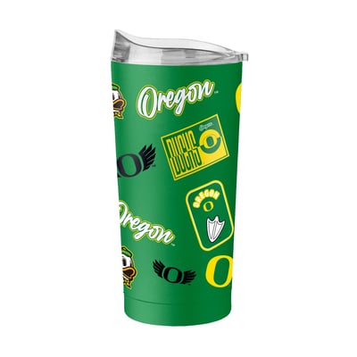  Oregon Ducks Logo Brands 20oz. Dreamweave Powder Coat Tumbler